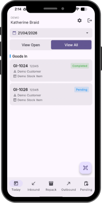 Today screen in the Stores app